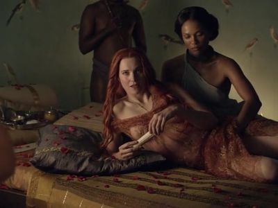 Lucy Lawless Viva Bianca Erin Cummings nudes from Spartacus