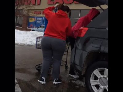 Huge bbq bubble paws milf tight sweats