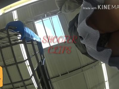 Cuban MILF Upskirt at Wally World