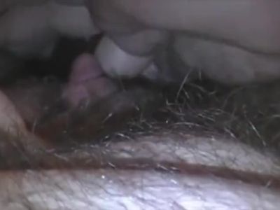 Teen lesbian sucks and licks Hairy Mature woman's huge clit to orgasm