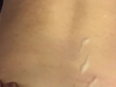 Sexy redhead’s ass makes me cum fast! Assjob cumshot