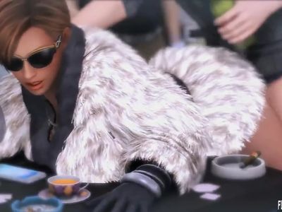 Lisa Hamilton enjoying a after party behind fuck with sound ver.2.0