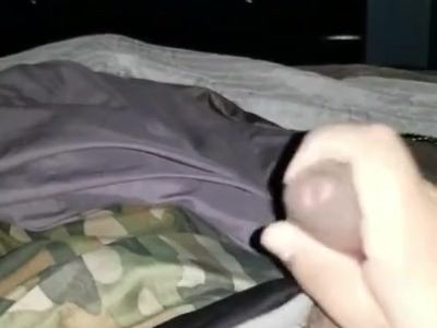 Jerking off and moaning