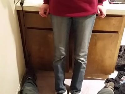 Wife helping me get off.