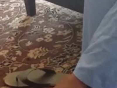 Ebony Foot Rubbing Play