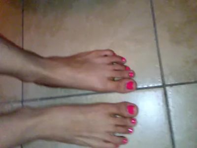 My feet are beautiful and pretty good so you know