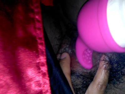 Morning masterbation w/Hitachi Wand created a little grool