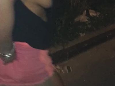 Side Boob on hot summer day booty shorts