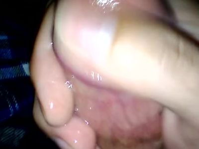 Stroking My Long Fat Cock