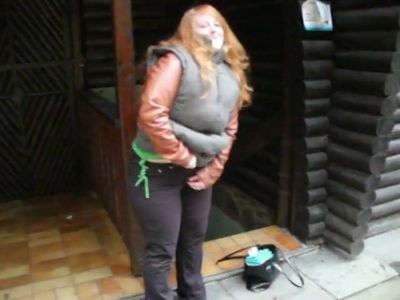 Piss outside toilet