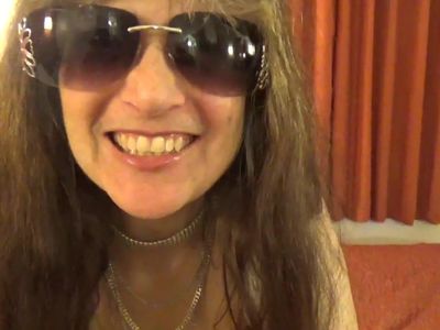 Tinja Unzips Black Bathing Suit To Release Her Juicy Breasts