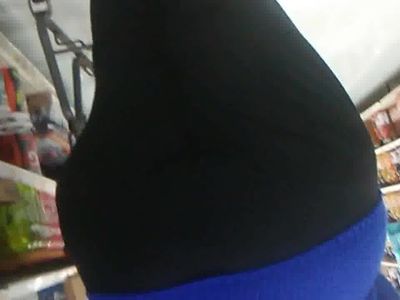 Giant Mature Ass at Walmart Candid