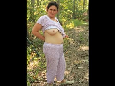 Pajama Tits in the Morning Woods