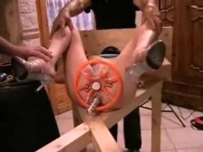 BDSM &amp, deep fisting for blond mature