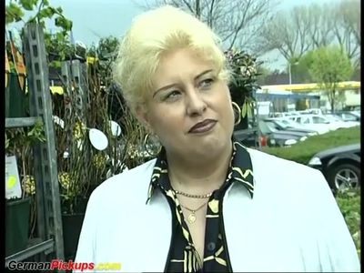 german bbw mom picked up for first anal