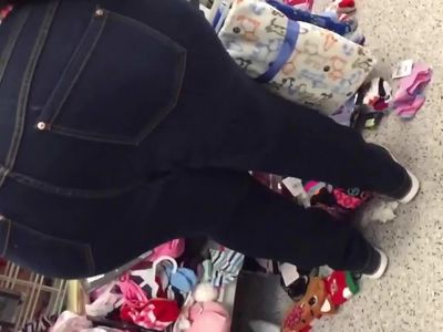 Sexy Pawg showing her Tits and Bending Over.