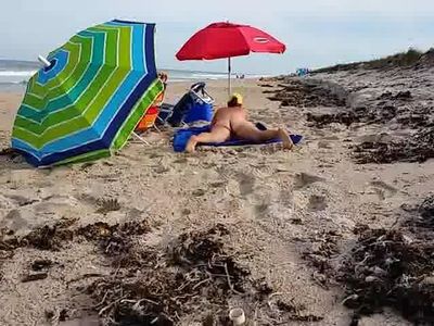 Mature Milf on Beach