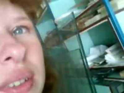 Old Russian woman in Timisoara part one