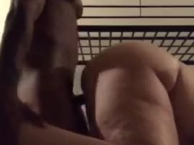 Side view doggy with a pawg