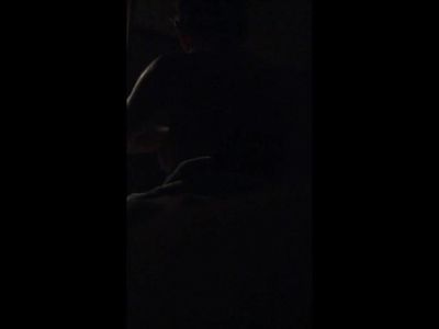 Wife applying lotion to her tits