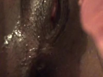 Creamy squirting pussy