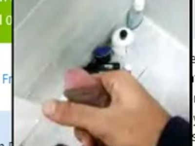 Brijesh Patel jerking on cam