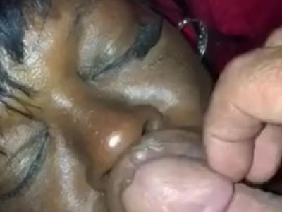 Black Crackhead With Big Lips Get Facial