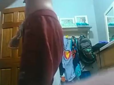 Hot wife nude getting dressed
