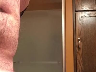 Rubbing my cock with coconut oil
