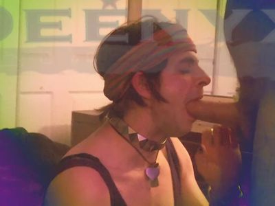 Sissy CD sucks Huge Daddy Dick