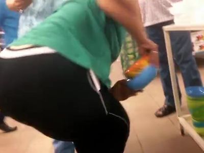 65 Inch curviest ass in tite leggins.mp4