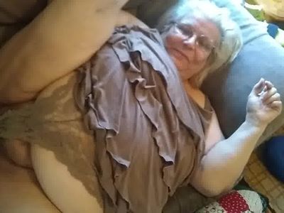 Laying on the couch phone vid