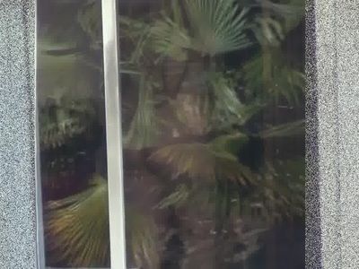 Curvy Mature Window Lady In White G-String