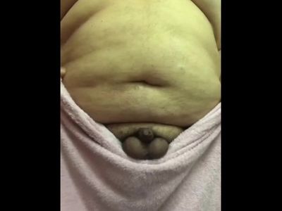 Teasing my balls and doing the bottle cap challenge...kinda