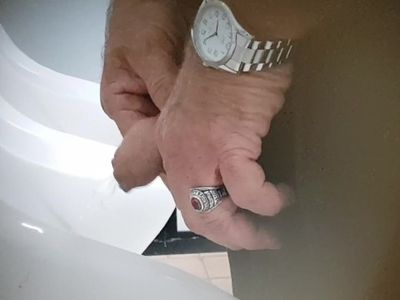 Urinal Spy 3: Mature Straight Daddy