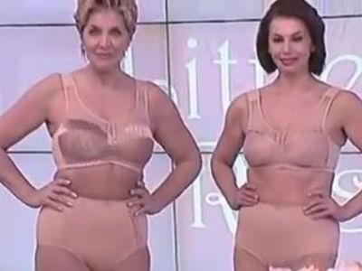 Mature bras and panties