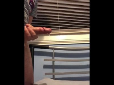 Premature ejaculation from horny schoolboy