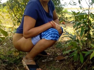 Indian Horny Couple OutDoor Sex In Forest