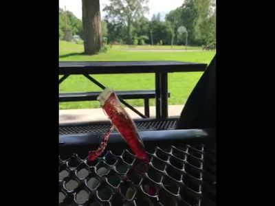 popsicle squirt red cum