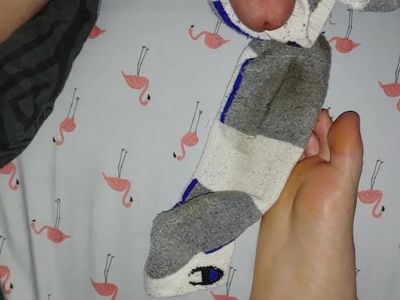Cum on sleepy wifes champion socks