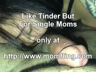 Asian Mom Sucking Cock