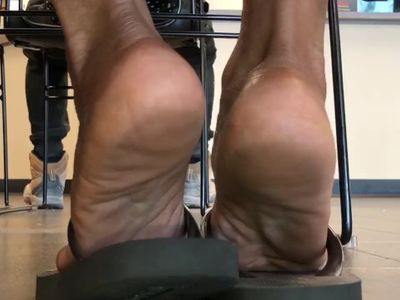 Mature ebony soles at the dmv