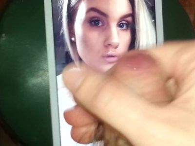 Cum Tribute Facial Hot Blonde