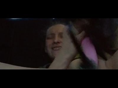 Fucking my pussy fast & hard in a parking lot letting people watch me!!