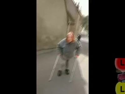 PAWG MATURE CRIPPLE COULD CARE LESS ABOUT GETTING RAMMED HARD BY YOUNG CHAV
