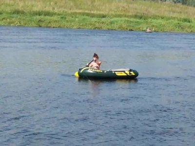 On Boat in Shishkino