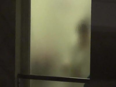 Spied neighbor after shower