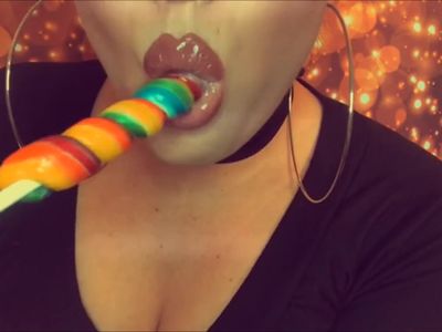 ASMR RAINBOW LOLLIPOP
