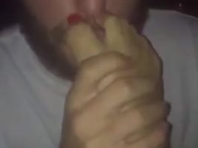 Foot worship and gagging (french friend)