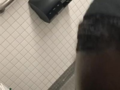 Chocloate Dick gets deep throat ar work